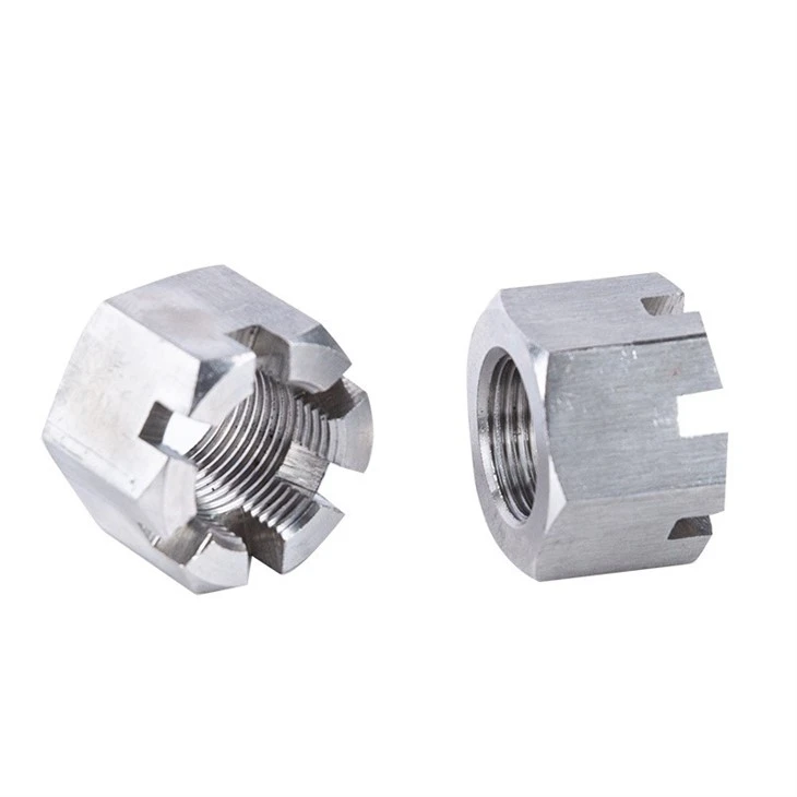 Stainless Steel Castle Nuts Stainless Steel Castle Nuts